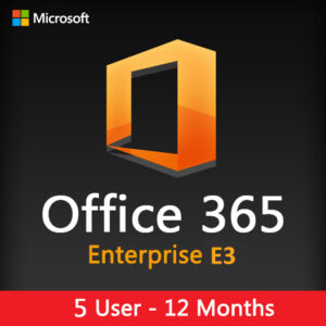 Office 365 Enterprise E3 5Users (1 year)