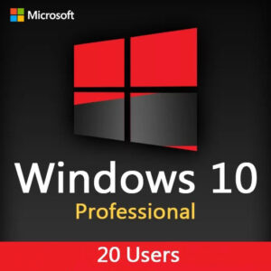Microsoft Windows 10 Professional 20 users [MAK:Volume]
