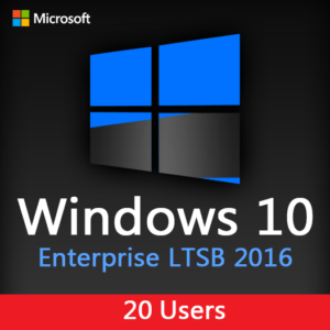 Microsoft Windows 10 Enterprise LTSC 2016 20 users [MAK:Volume] (Copy)