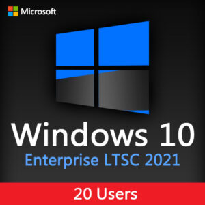 Microsoft Windows 10 Enterprise LTSC 2021 20 users [MAK:Volume]