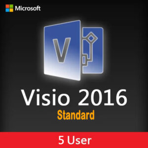 Visio 2016 Standard 5PC [Retail Online]