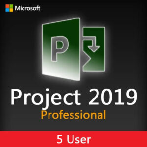 Project 2019 Professional 5PC [Retail Online]